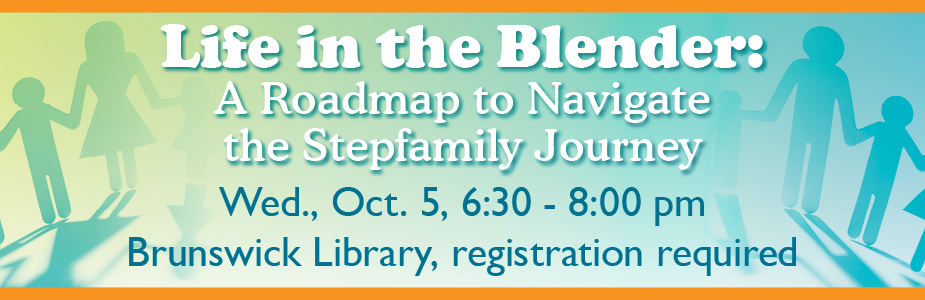 Life in the Blender Wed. Oct 5 6:30 Brunswick Library